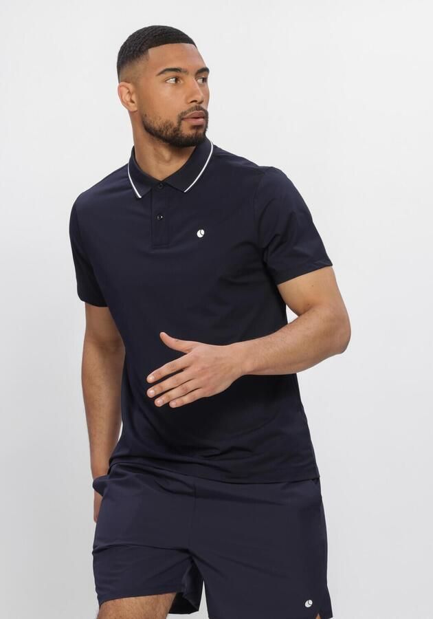 BJORN BORG Heren Polo's & T-shirts Ace Polo Shirt Donkerblauw