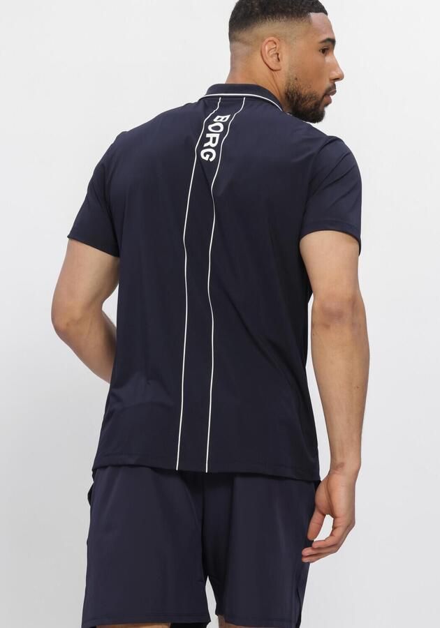 BJORN BORG Heren Polo's & T-shirts Ace Polo Shirt Donkerblauw - Foto 3