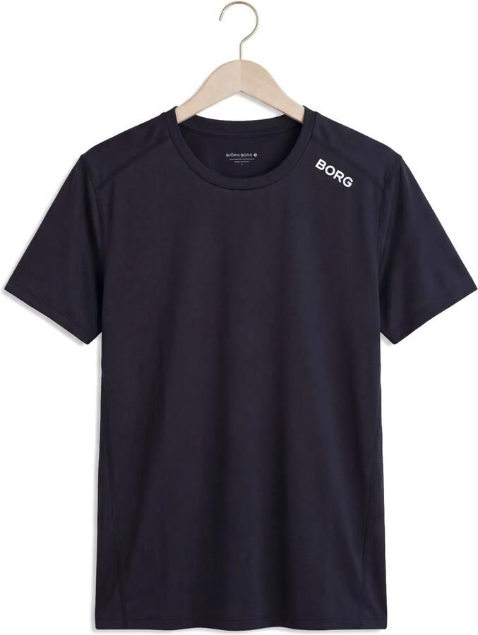 BJORN BORG Heren Polo's & T-shirts Borg Athletic T-shirt Donkerblauw - Foto 2