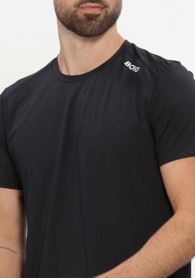 BJORN BORG Heren Polo's & T-shirts Borg Athletic T-shirt Zwart - Foto 3