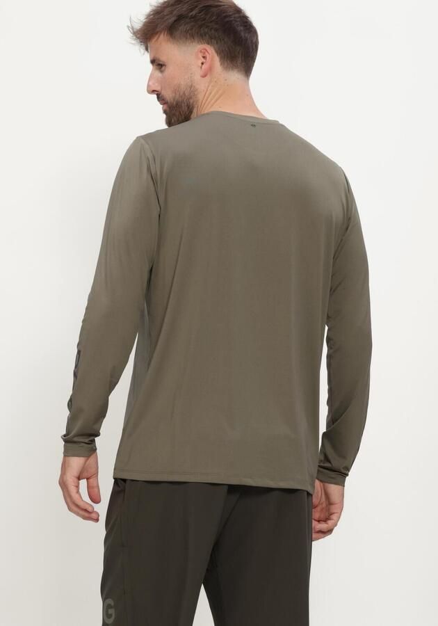 BJORN BORG Heren Polo's & T-shirts Borg Long Sleeve T-shirt Khaki - Foto 3