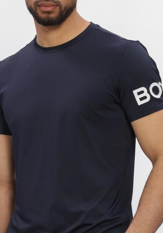 BJORN BORG Heren Polo's & T-shirts Borg T-shirt Donkerblauw - Foto 4
