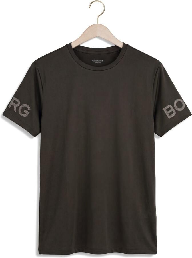 BJORN BORG Heren Polo's & T-shirts Borg T-shirt Khaki - Foto 2