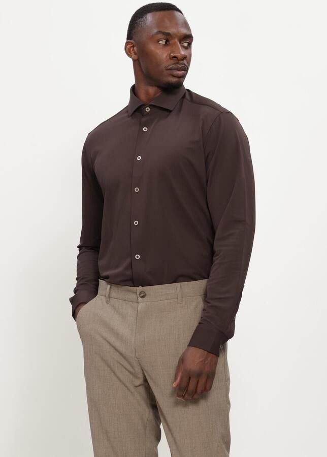 BLUE INDUSTRY Heren Overhemden Shirt Bruin