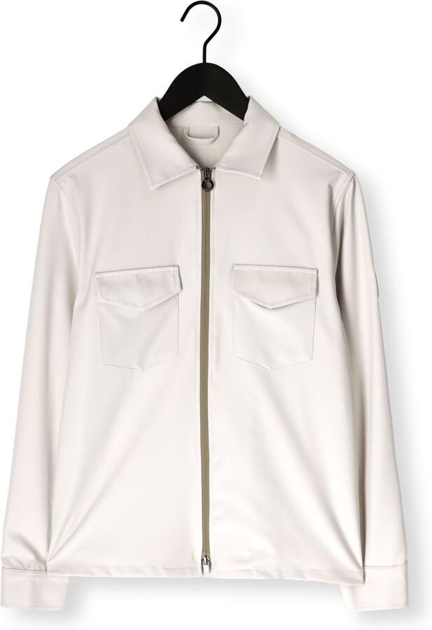 BLUE INDUSTRY Heren Overshirts Shirtjacket Beige - Foto 4