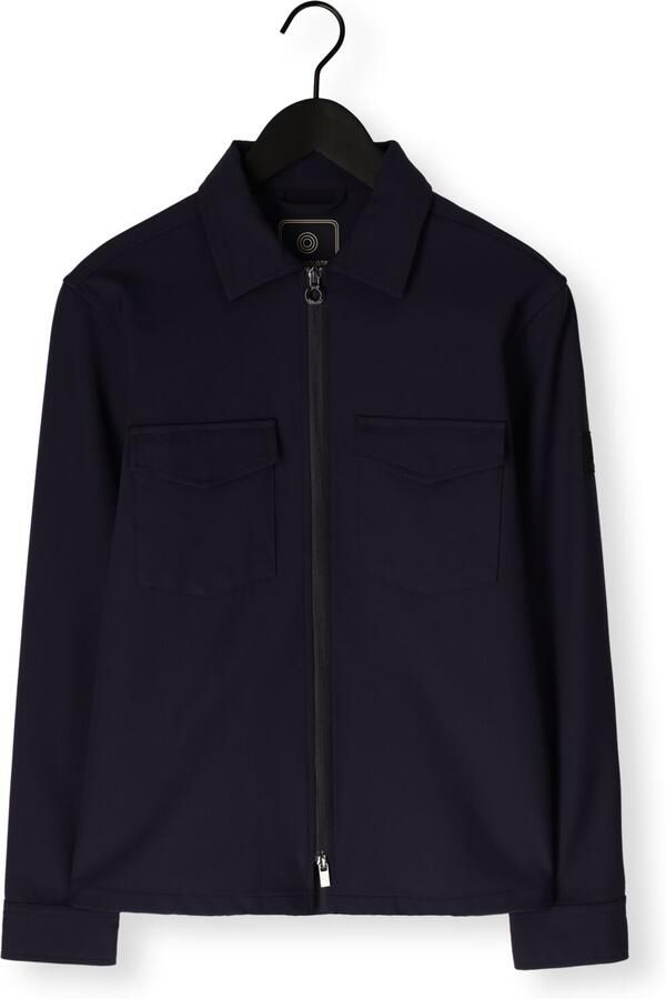 BLUE INDUSTRY Heren Overshirts Shirtjacket Donkerblauw - Foto 4