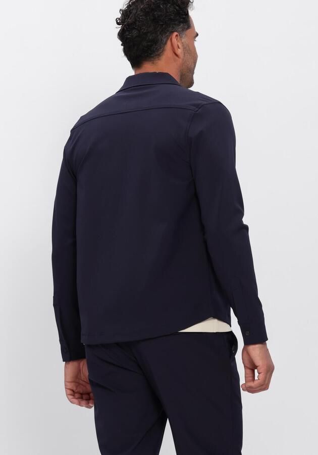 BLUE INDUSTRY Heren Overshirts Shirtjacket Donkerblauw - Foto 2