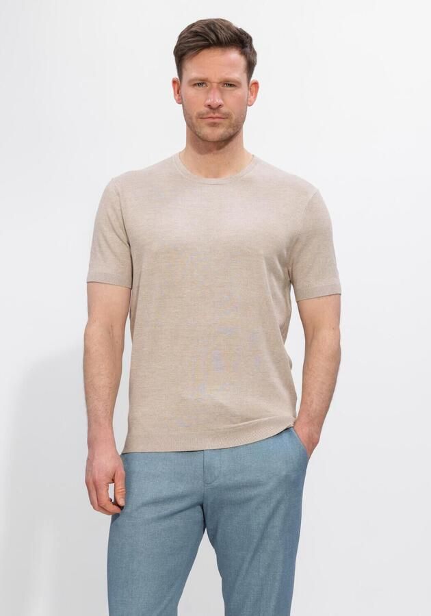 BLUE INDUSTRY Heren Polo's & T-shirts Beige