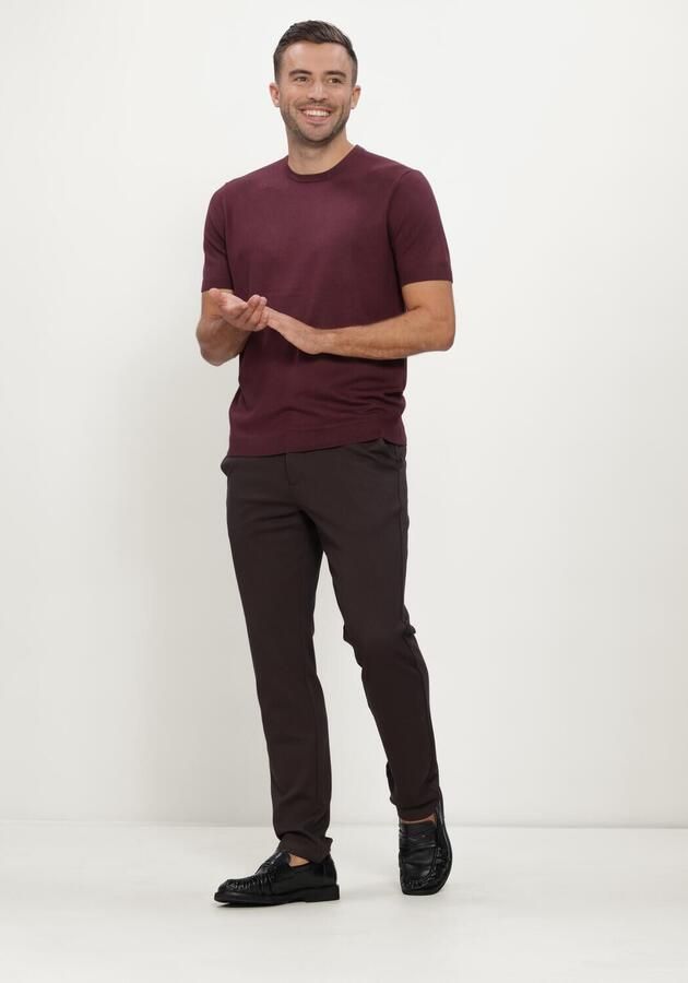 BLUE INDUSTRY Heren Polo's & T-shirts Bordeaux - Foto 4
