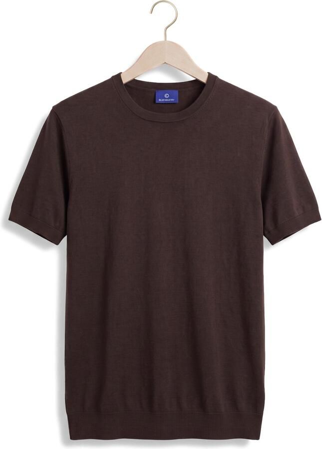 BLUE INDUSTRY Heren Polo's & T-shirts Bruin - Foto 2