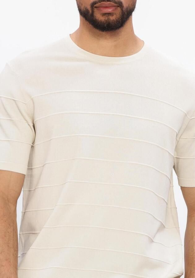 BLUE INDUSTRY Heren Polo's & T-shirts Creme - Foto 4