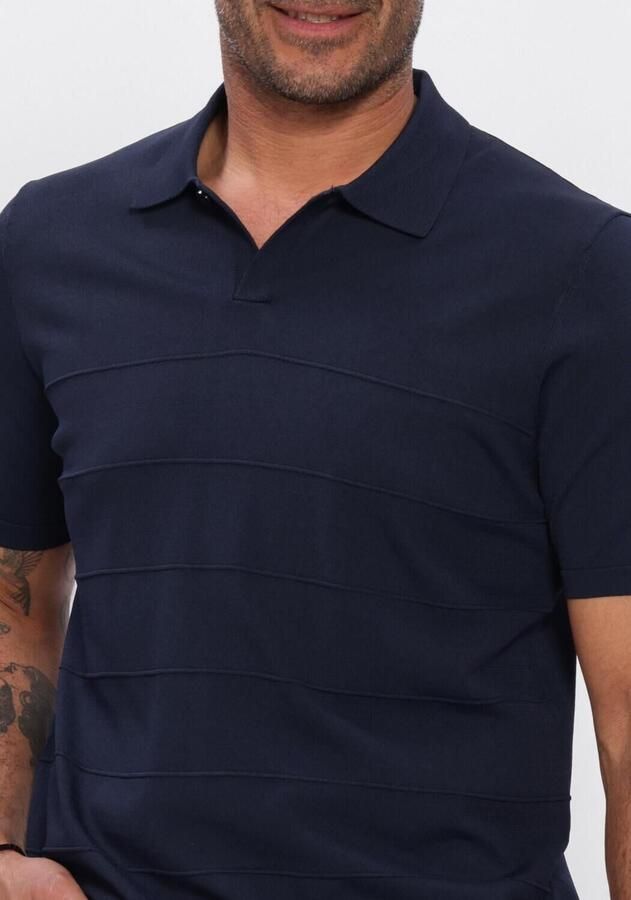 BLUE INDUSTRY Heren Polo's & T-shirts Polo Donkerblauw - Foto 2