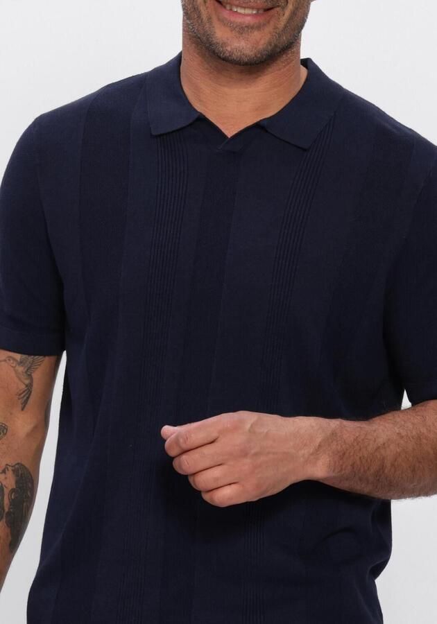 BLUE INDUSTRY Heren Polo's & T-shirts Polo Donkerblauw - Foto 3