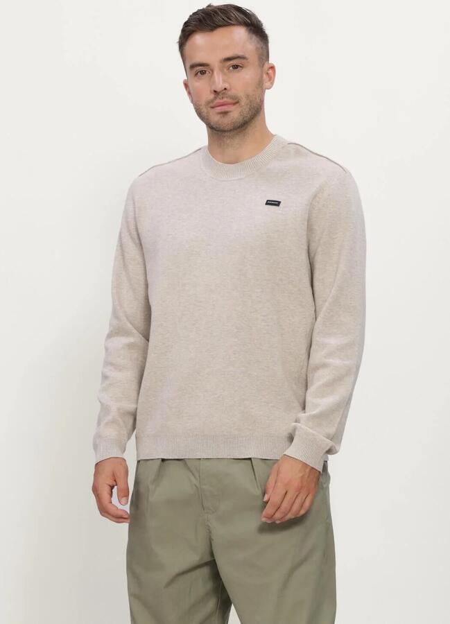 BLUE INDUSTRY Heren Truien & Vesten Knitwear Beige