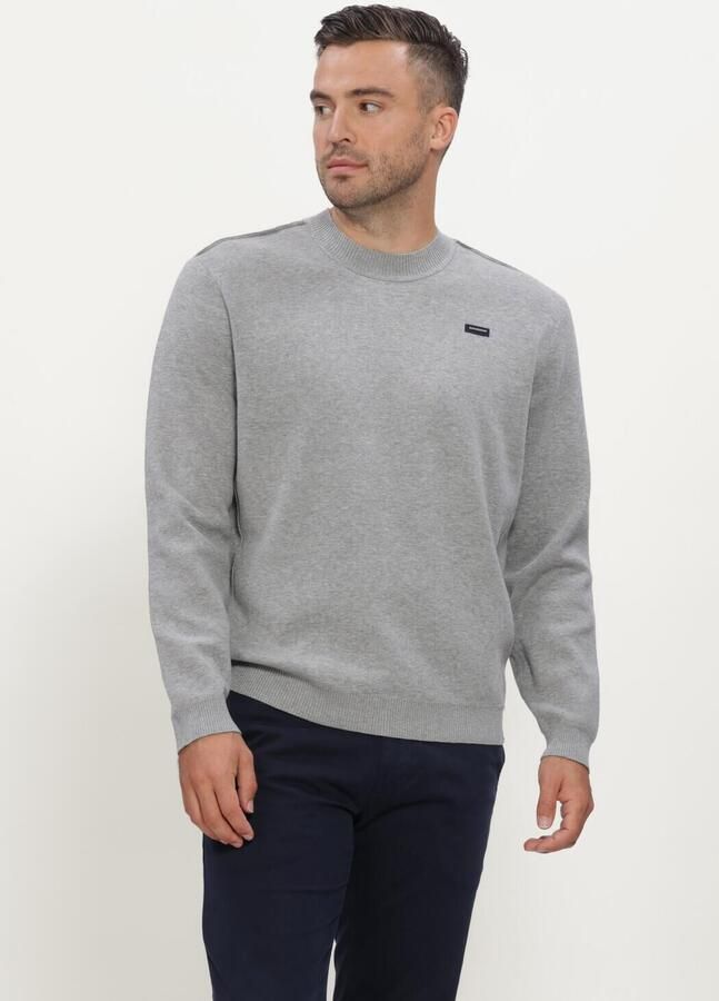 BLUE INDUSTRY Heren Truien & Vesten Knitwear Lichtgrijs