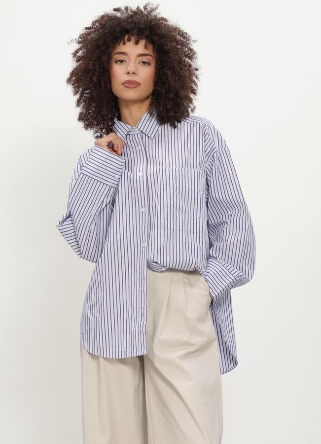 BOII STUDIOS Dames Blouses Fie Shirt Lichtblauw