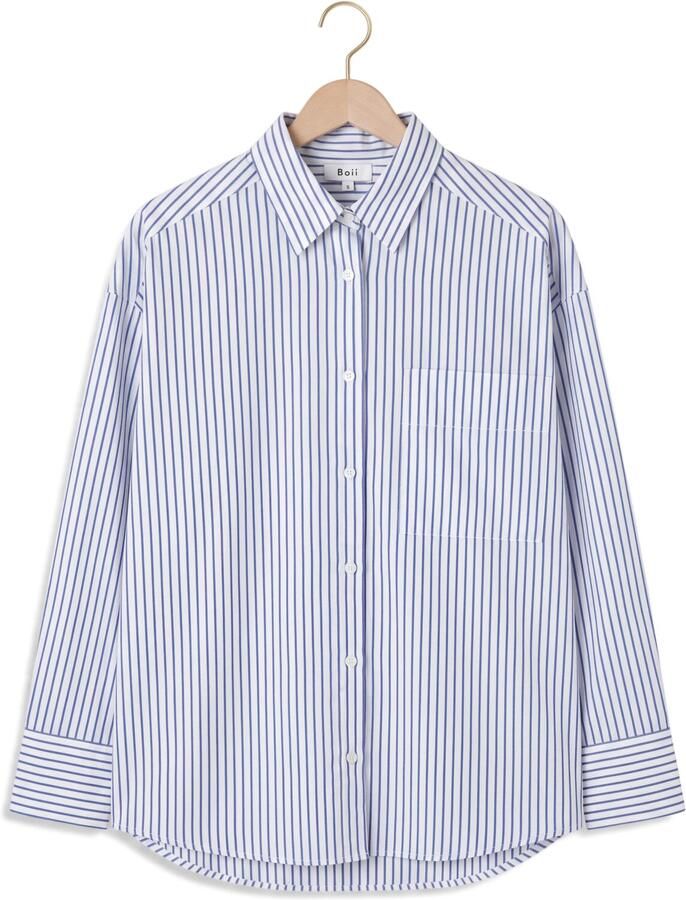 BOII STUDIOS Dames Blouses Fie Shirt Lichtblauw - Foto 2