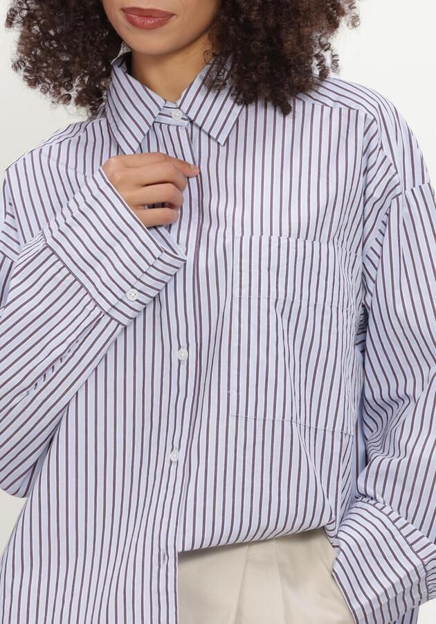 BOII STUDIOS Dames Blouses Fie Shirt Lichtblauw - Foto 4