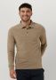 BOSS Heren Polo's & T-shirts Passerby Beige - Thumbnail 1