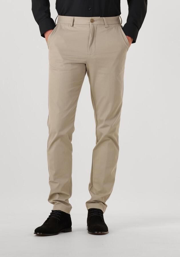 Boss Slim fit pantalon van katoenmix model 'KANTON' - Foto 3
