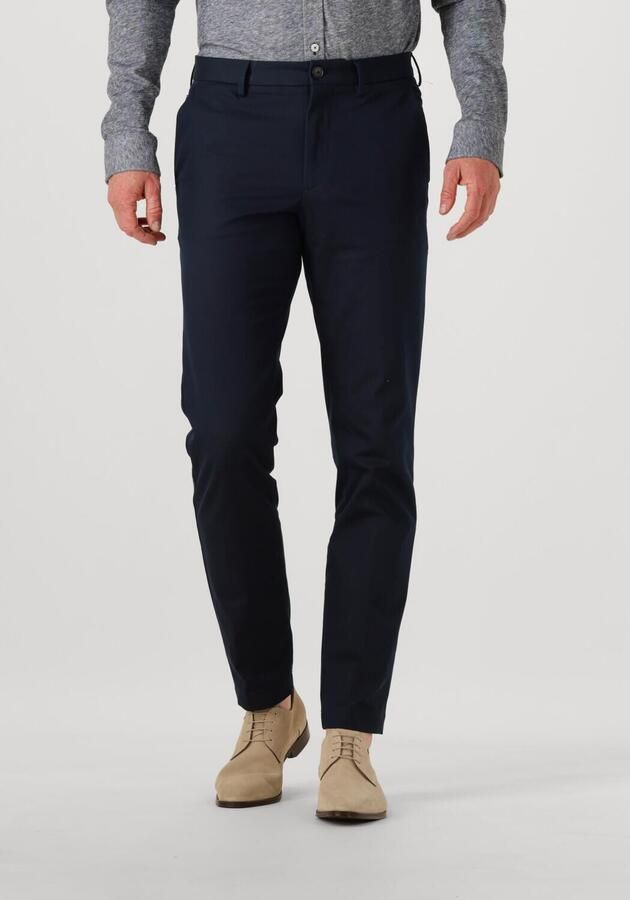 Boss Slim fit pantalon van katoenmix model 'KANTON' - Foto 4