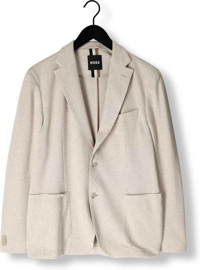 BOSS BLACK Heren Colberts C-hanry-j-252 Beige - Foto 2