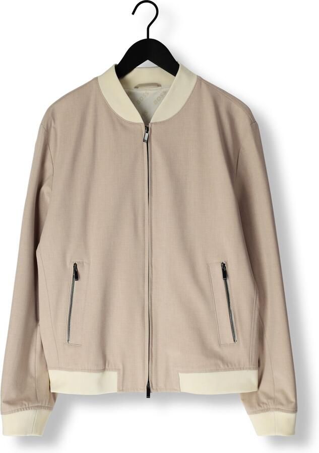 Boss Black Beige Klassieke P-Hanry Heren Blazer Beige Heren