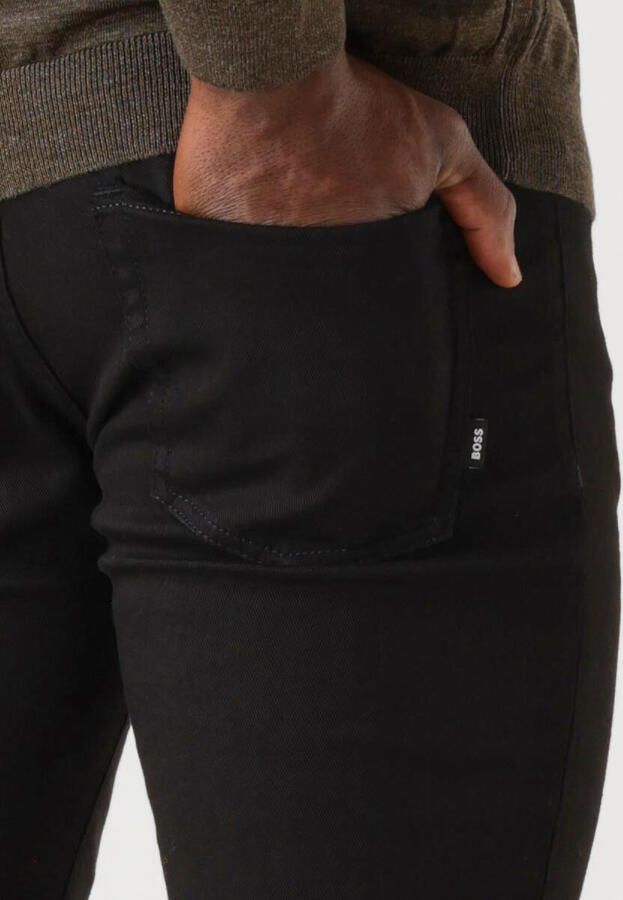 Boss Black Slim Fit Zwarte Denim Jeans Black Heren - Foto 3