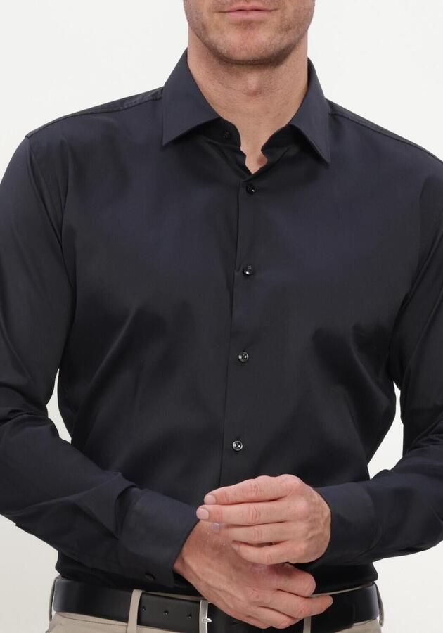 Boss Slim fit zakelijk overhemd van fijn twill met stretch - Foto 4