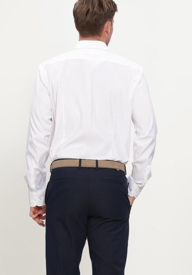 Boss Slim fit zakelijk overhemd van fijn twill met stretch - Foto 3