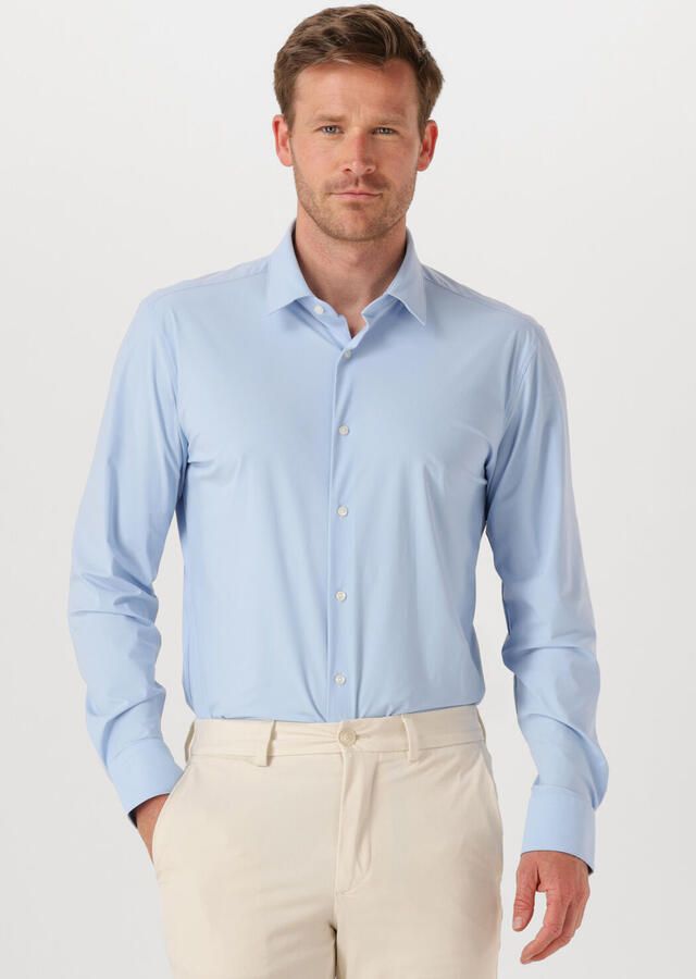 Hugo Boss Slim Fit Jersey Shirt P-HANK-s-kent Blue Heren - Foto 4