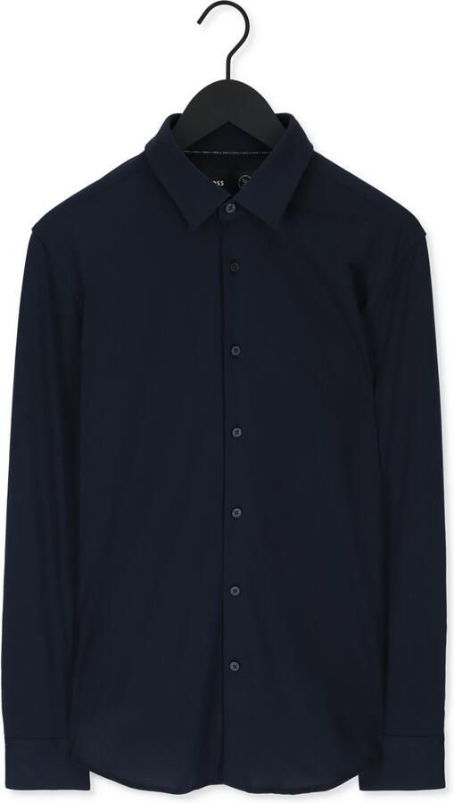 BOSS BLACK Heren Overhemden P-hank-s-kent-c1-222 Donkerblauw - Foto 3