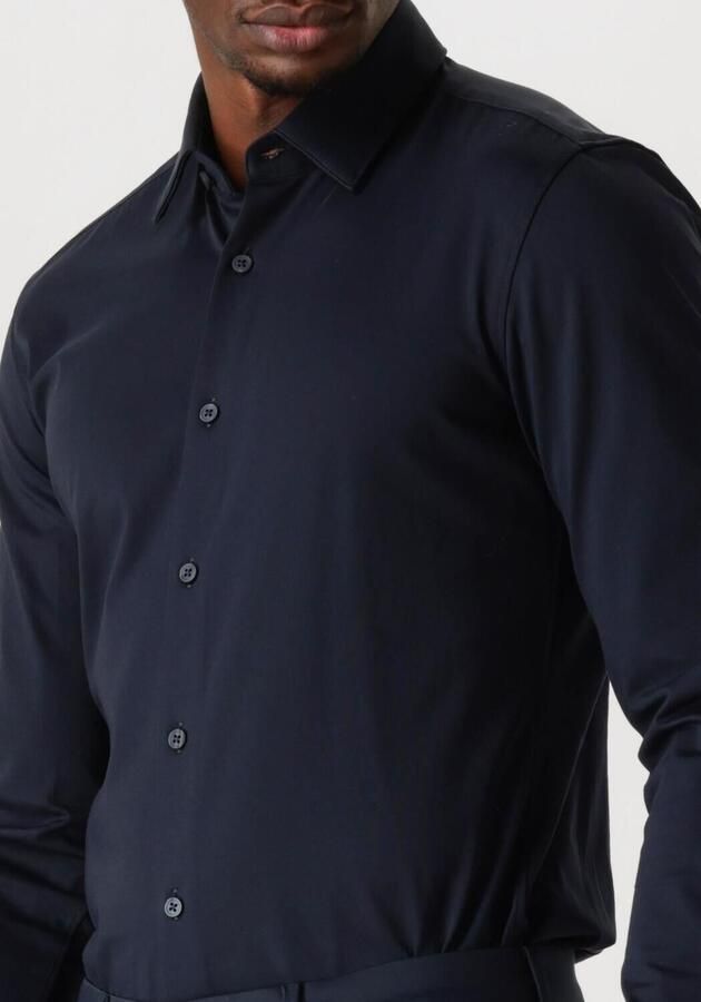 BOSS BLACK Heren Overhemden P-hank-s-kent-c1-222 Donkerblauw