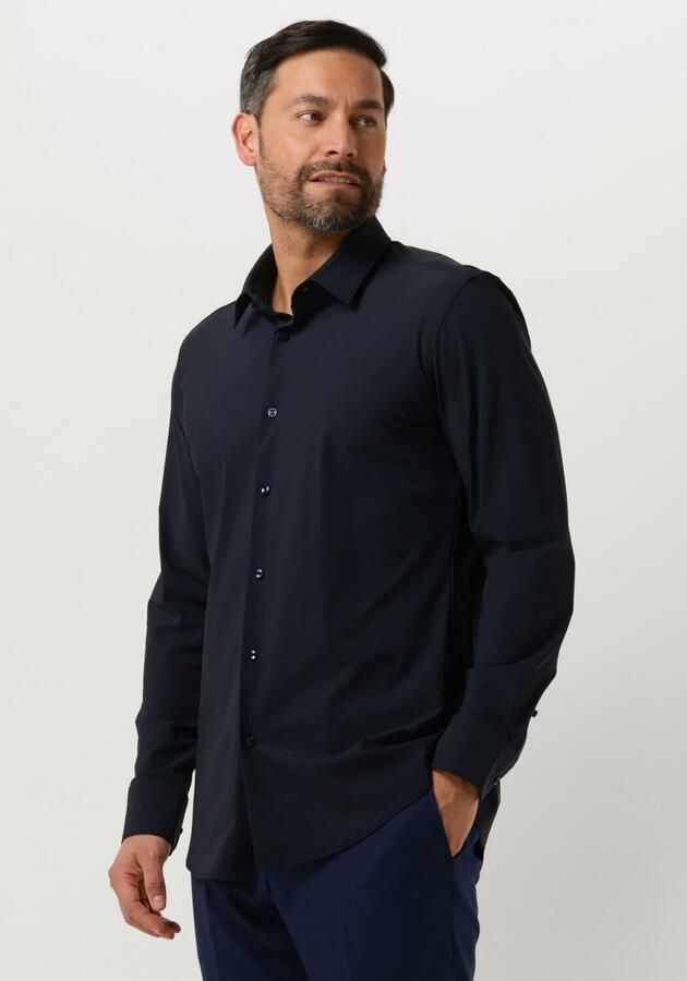 Hugo Boss Herenblouse van blauwe viscose Performance collectie Blue Heren - Foto 4