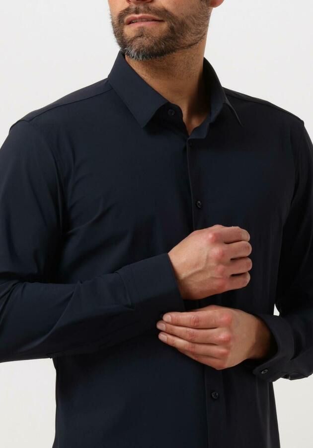Hugo Boss Herenblouse van blauwe viscose Performance collectie Blue Heren - Foto 5