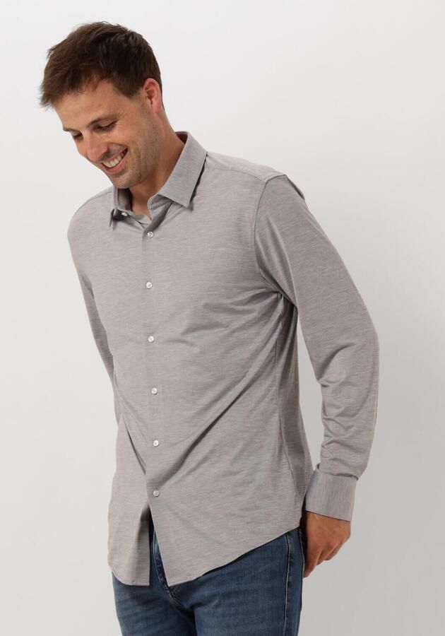 BOSS BLACK Heren Overhemden P-hank-s-kent-c1-222 Grijs - Foto 4