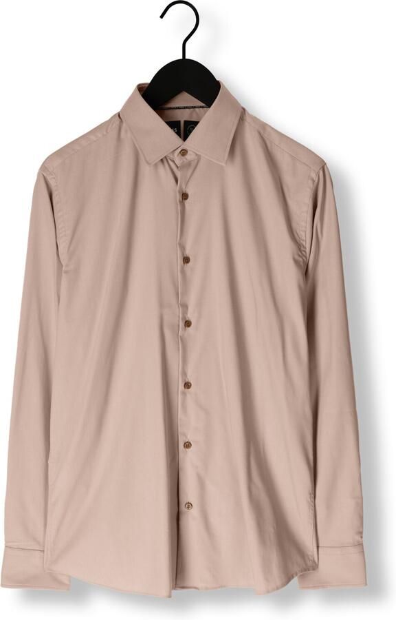 Boss Black Klassiek Beige Overhemd voor elke gelegenheid Beige Heren - Foto 3