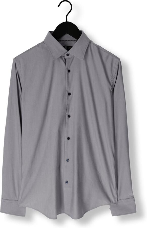 Boss Black Klassiek Grijs Overhemd voor elke gelegenheid Gray Heren - Foto 3
