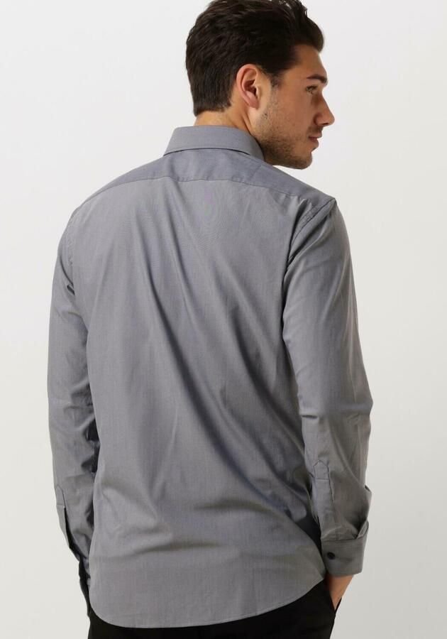 Boss Black Klassiek Grijs Overhemd voor elke gelegenheid Gray Heren