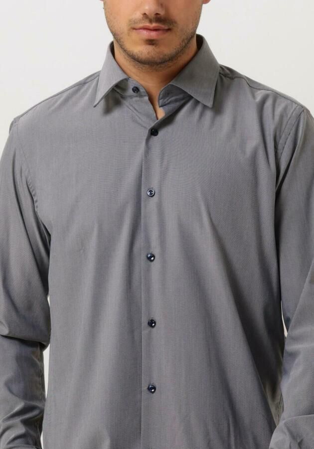 Boss Black Klassiek Grijs Overhemd voor elke gelegenheid Gray Heren - Foto 2