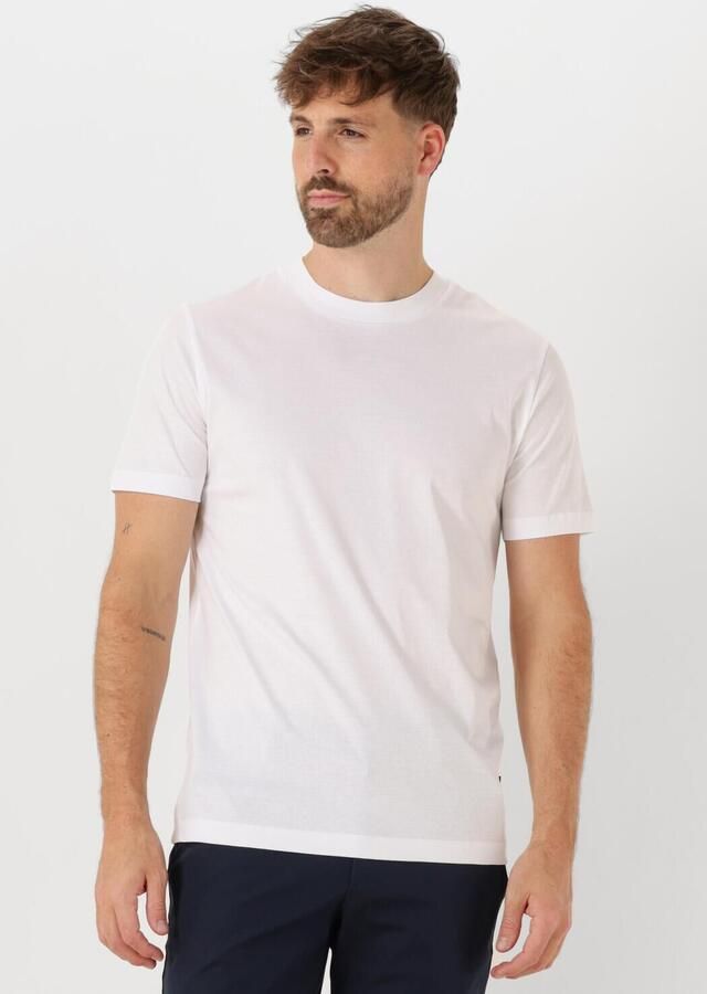 Boss Heren T-Shirt Lente Zomer Collectie 100% Katoen White Heren - Foto 4
