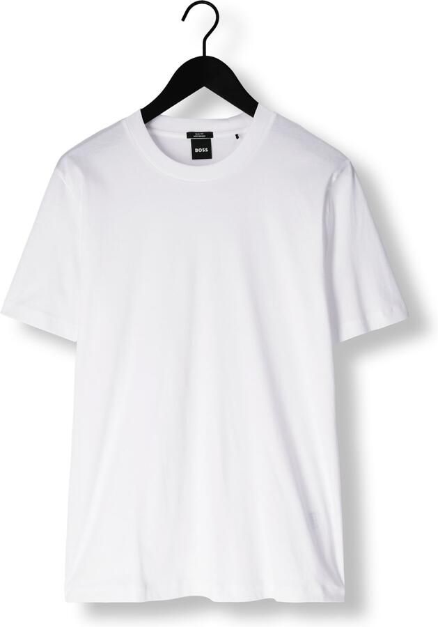 Boss Heren T-Shirt Lente Zomer Collectie 100% Katoen White Heren - Foto 3