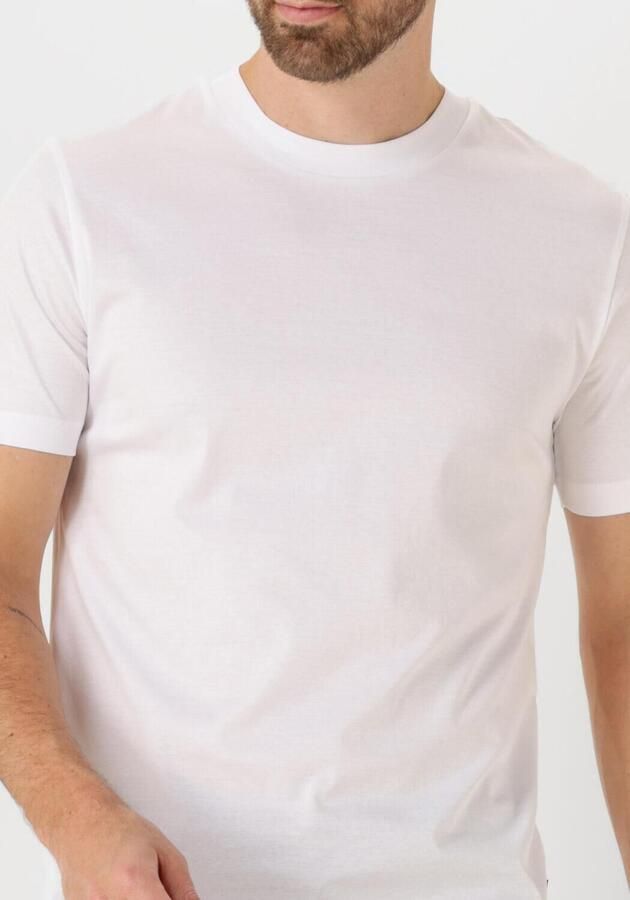 Boss Heren T-Shirt Lente Zomer Collectie 100% Katoen White Heren - Foto 2