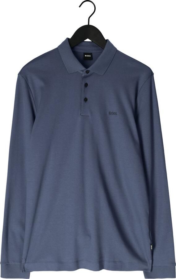 BOSS BLACK Heren Polo's & T-shirts Pado 30 Blauw - Foto 4