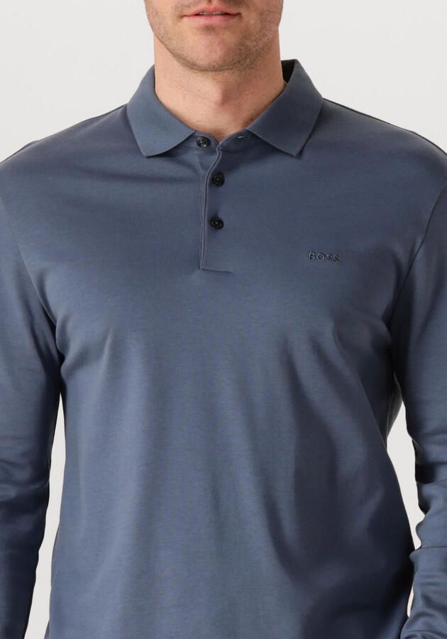 BOSS BLACK Heren Polo's & T-shirts Pado 30 Blauw - Foto 2