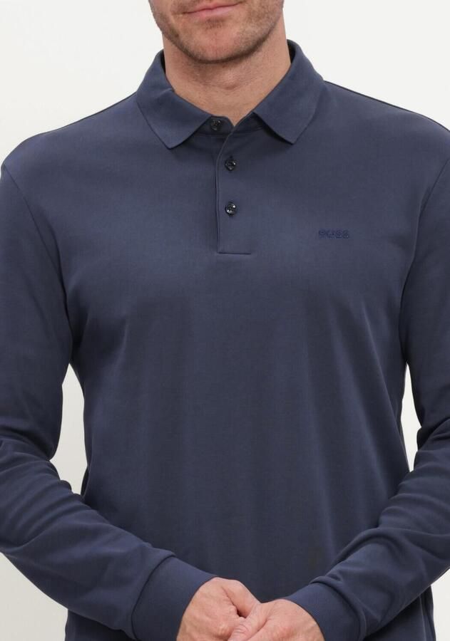 BOSS BLACK Heren Polo's & T-shirts Pado 30 Blauw - Foto 3