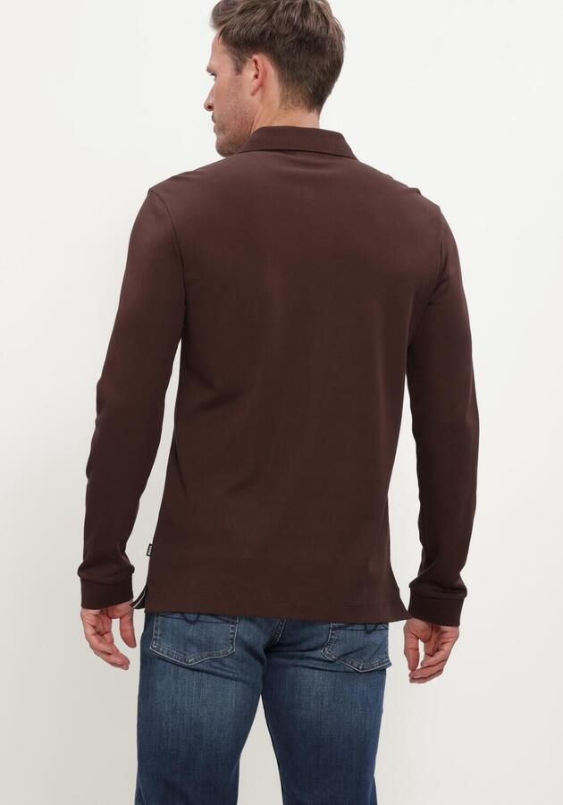 BOSS BLACK Heren Polo's & T-shirts Pado 30 Bruin - Foto 2