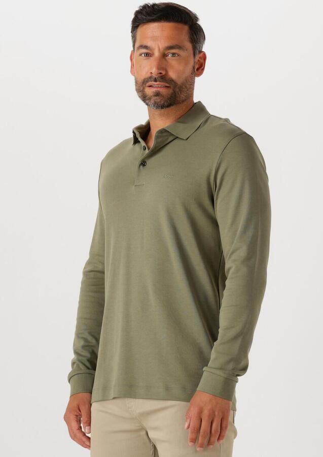 BOSS BLACK Heren Polo's & T-shirts Pado 30 Groen - Foto 4