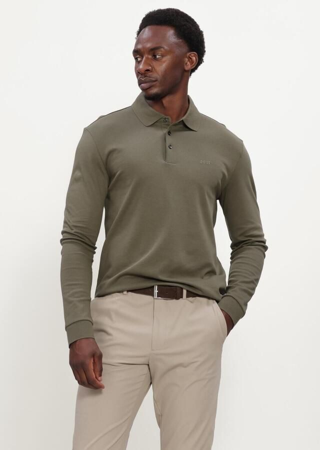 BOSS BLACK Heren Polo's & T-shirts Pado 30 Groen