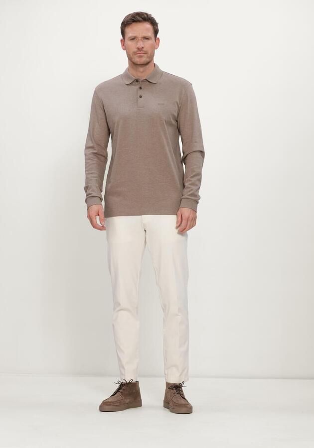 BOSS BLACK Heren Polo's & T-shirts Pado 30 Taupe - Foto 4